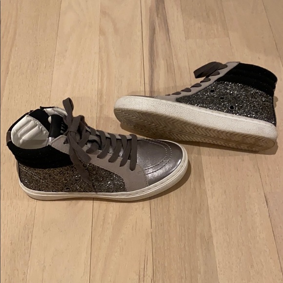 Steve Madden Serena mixed media sneaker - Picture 8 of 8